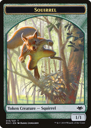 Elemental (008) // Squirrel (015) Double-Sided Token [Modern Horizons Tokens] Magic: The Gathering