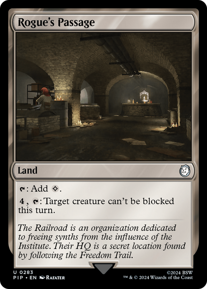 Rogue's Passage [Fallout] Magic: The Gathering