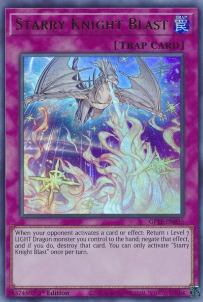Starry Knight Blast [GFTP-EN035] Ultra Rare - Yugioh Cards For Your TCG Needs!