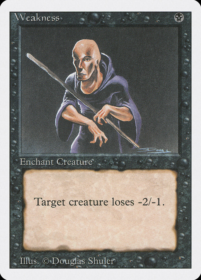 Weakness [Revised Edition] Magic: The Gathering