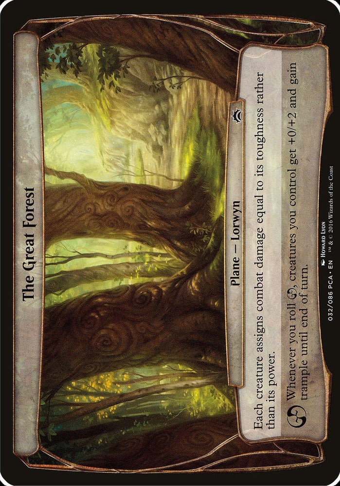 The Great Forest (Planes) [Planechase Anthology Planes] Magic: The Gathering