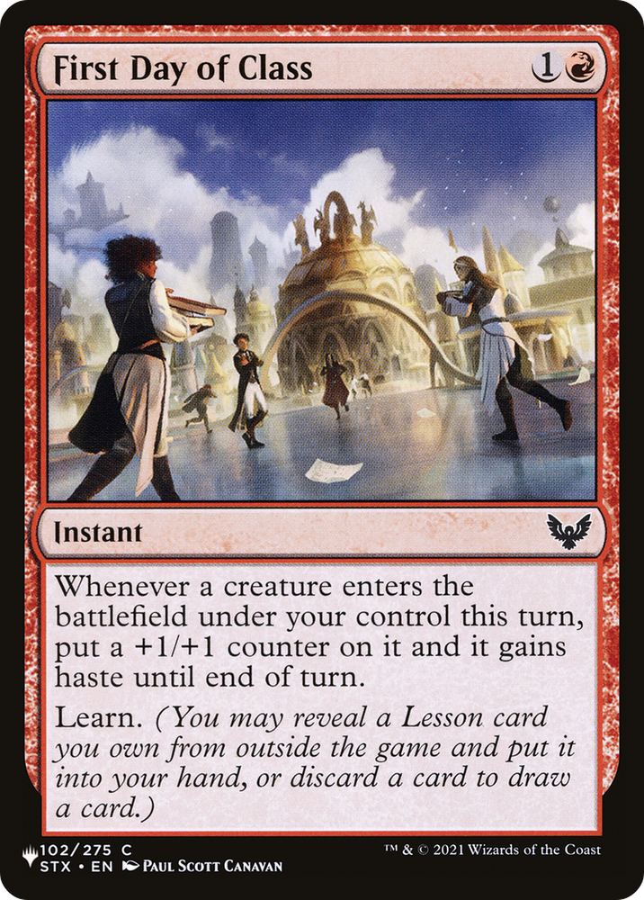 First Day of Class [The List] Magic: The Gathering