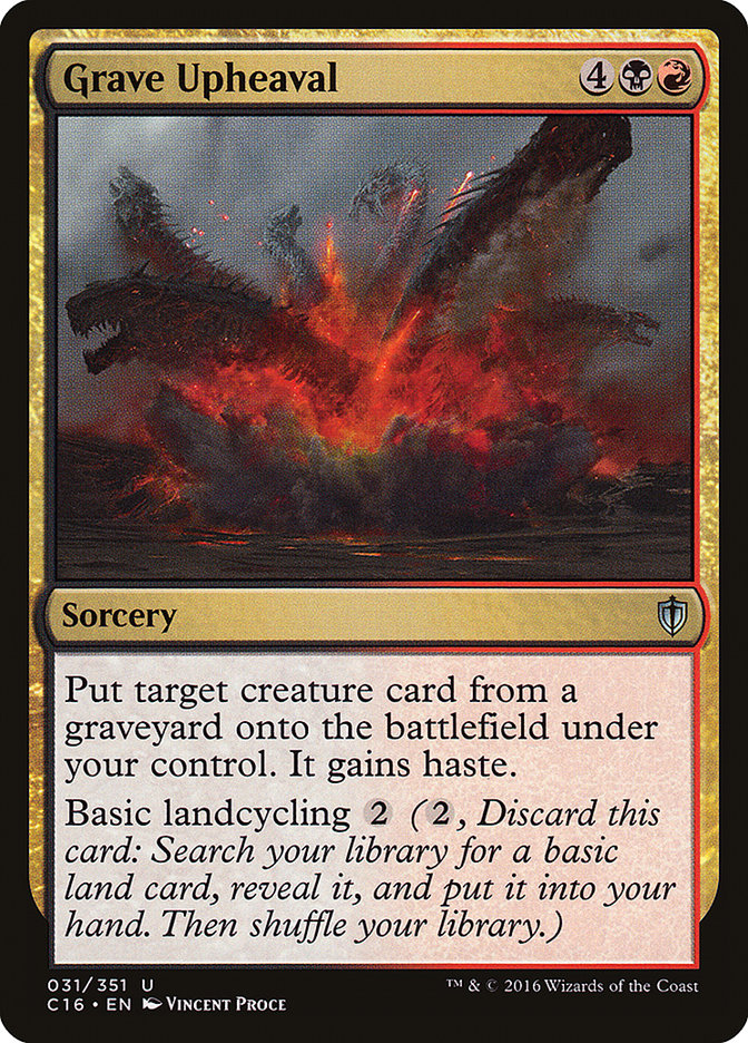 Grave Upheaval [Commander 2016] Magic: The Gathering