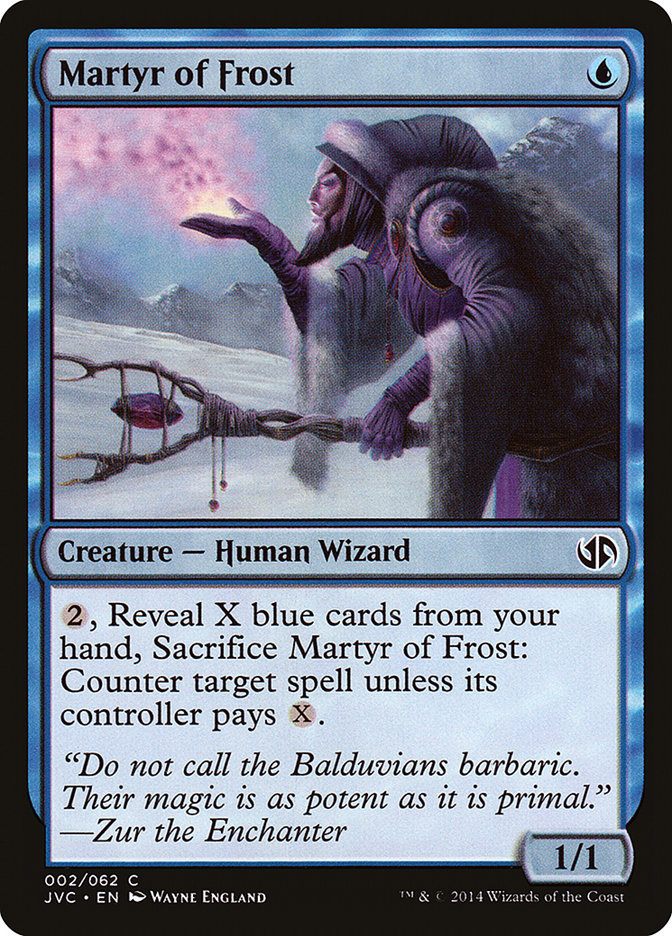 Martyr of Frost [Duel Decks Anthology] Magic: The Gathering