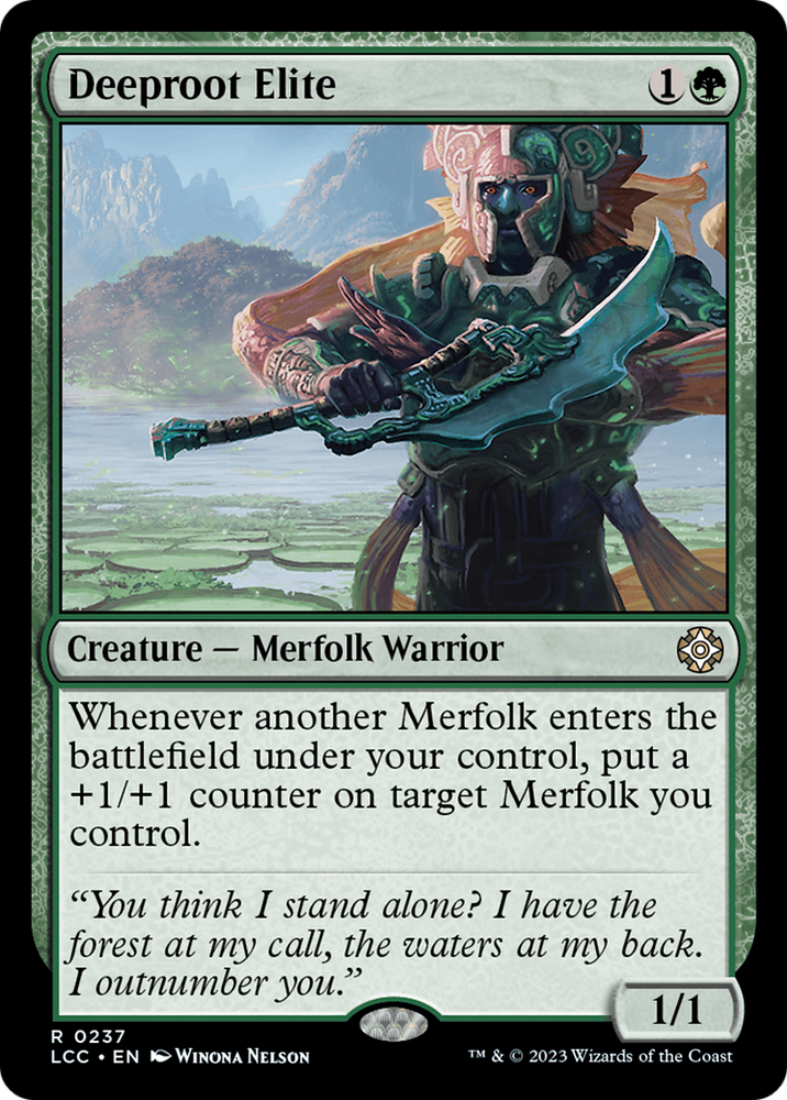 Deeproot Elite [The Lost Caverns of Ixalan Commander] Magic: The Gathering