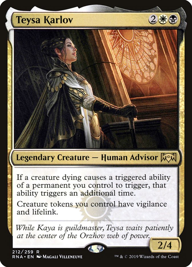 Teysa Karlov [Ravnica Allegiance] Magic: The Gathering