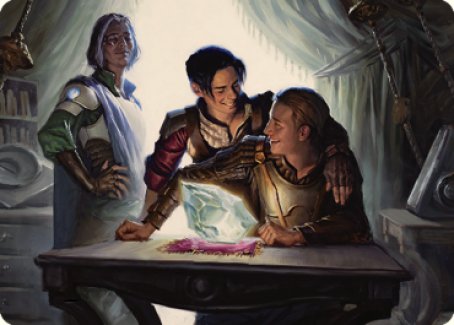 Tocasia's Welcome Art Card [The Brothers' War Art Series] Magic: The Gathering