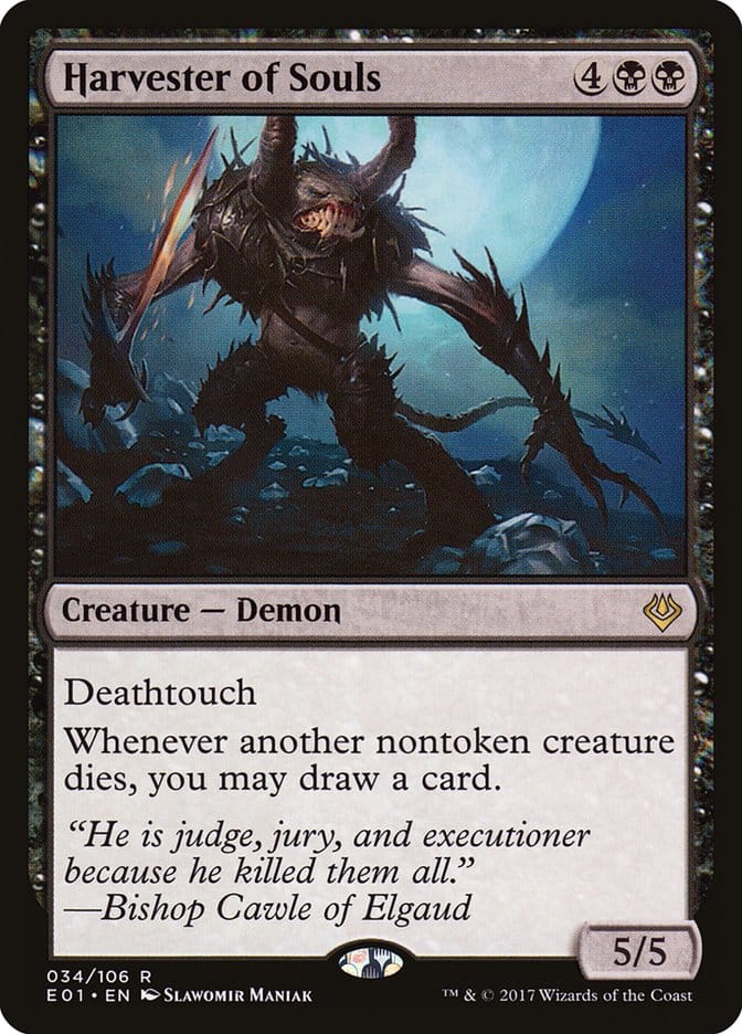 Harvester of Souls [Archenemy: Nicol Bolas] Magic: The Gathering
