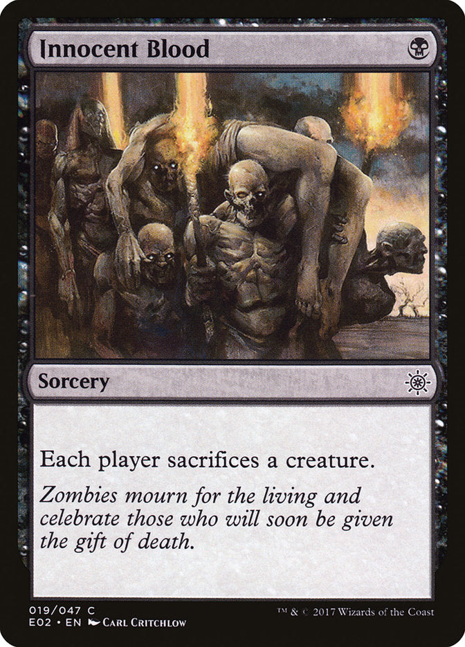 Innocent Blood [Explorers of Ixalan] Magic: The Gathering