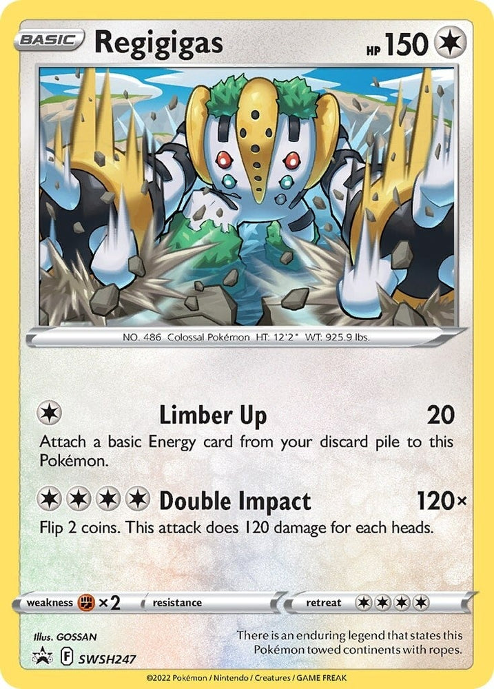Regigigas (SWSH247) [Sword & Shield: Black Star Promos] Pokémon