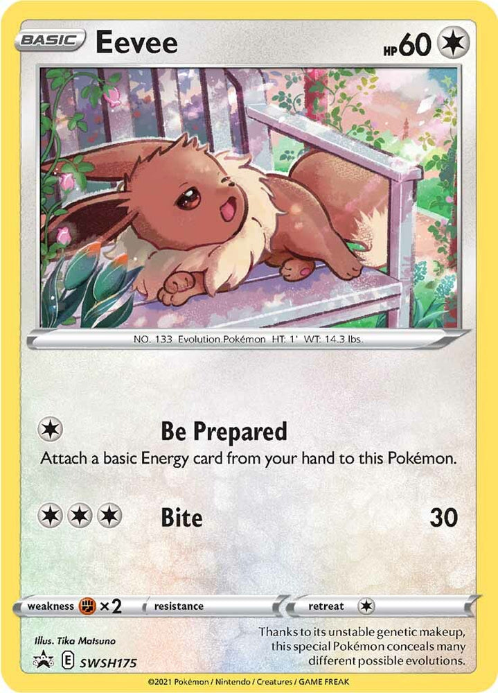 Eevee (SWSH175) [Sword & Shield: Black Star Promos] Pokémon