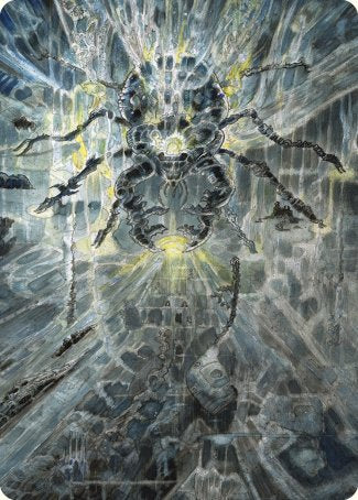 Darksteel Mutation Art Card [Commander Masters Art Series] Magic: The Gathering