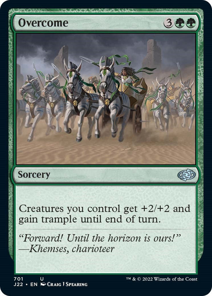 Overcome [Jumpstart 2022] Magic: The Gathering