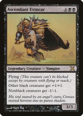 Ascendant Evincar [Tenth Edition] Magic: The Gathering