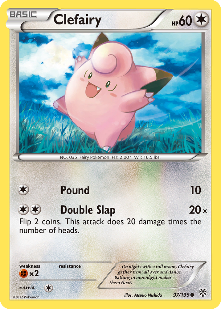 Clefairy (97/135) [Black & White: Plasma Storm] Pokémon
