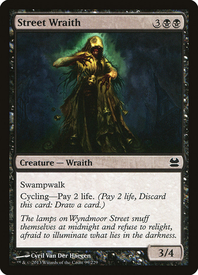 Street Wraith [Modern Masters] Magic: The Gathering