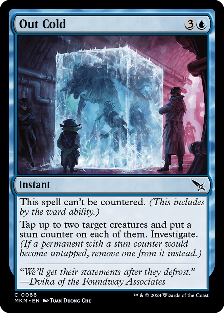 Out Cold [Murders at Karlov Manor] Magic: The Gathering