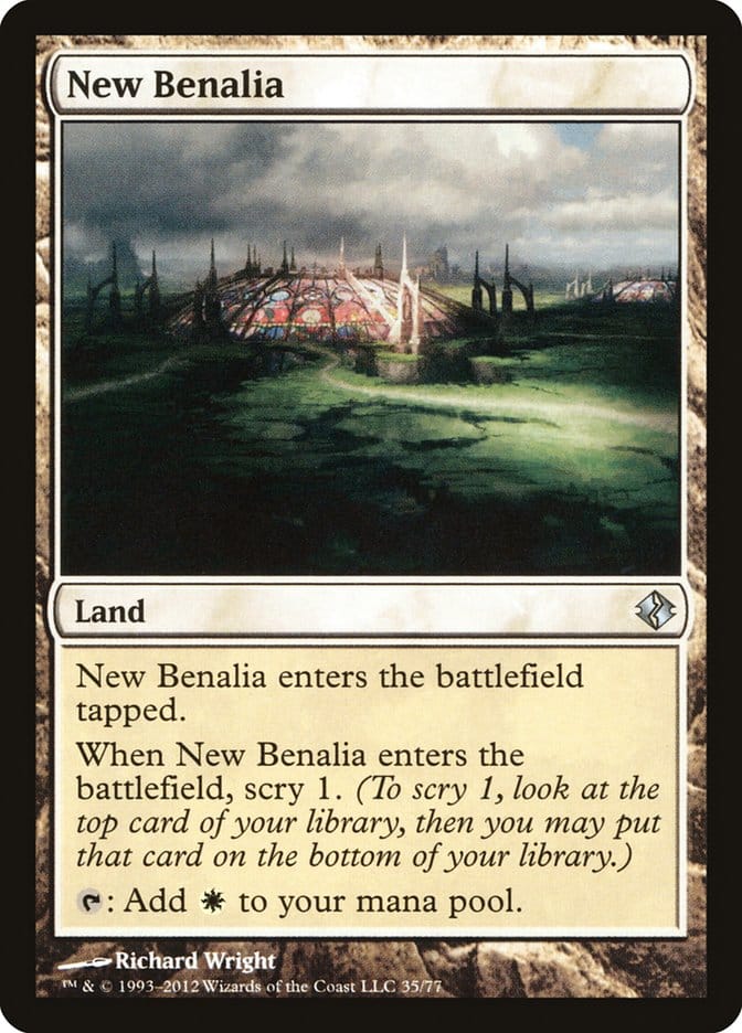 New Benalia [Duel Decks: Venser vs. Koth] Magic: The Gathering
