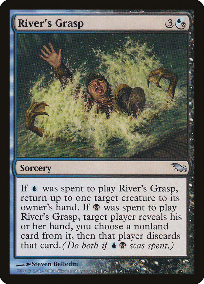 River's Grasp [Shadowmoor] Magic: The Gathering