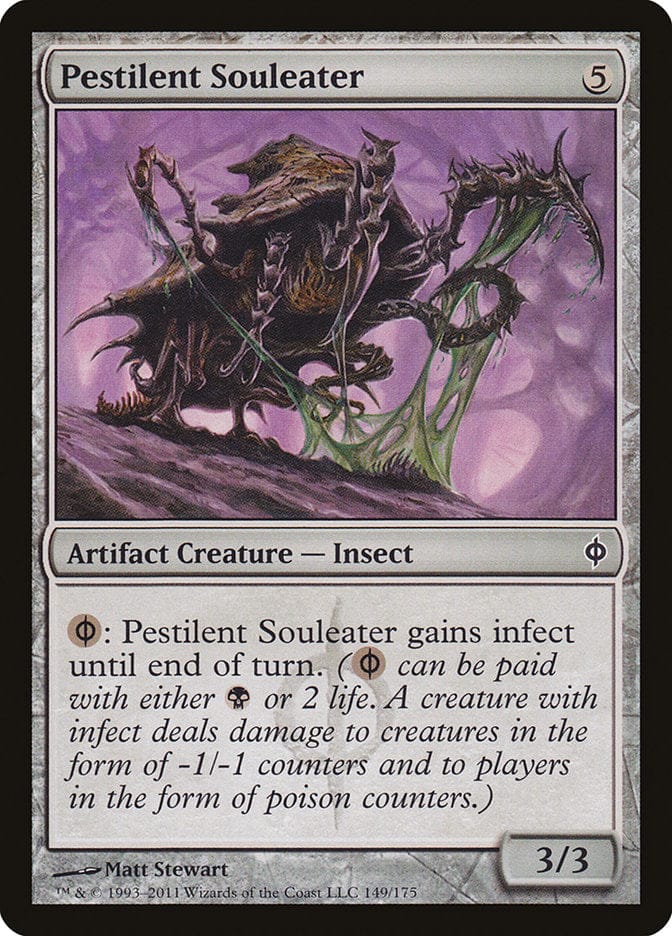 Pestilent Souleater [New Phyrexia] Magic: The Gathering