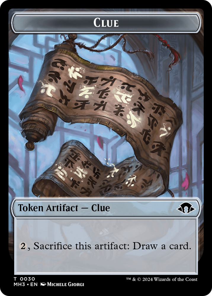 Clue Token // Energy Reserve Double-Sided Token [Modern Horizons 3 Tokens] Magic: The Gathering