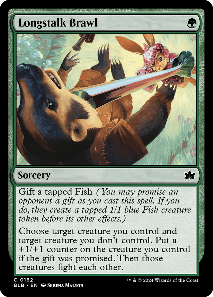 Longstalk Brawl [Bloomburrow] Magic: The Gathering