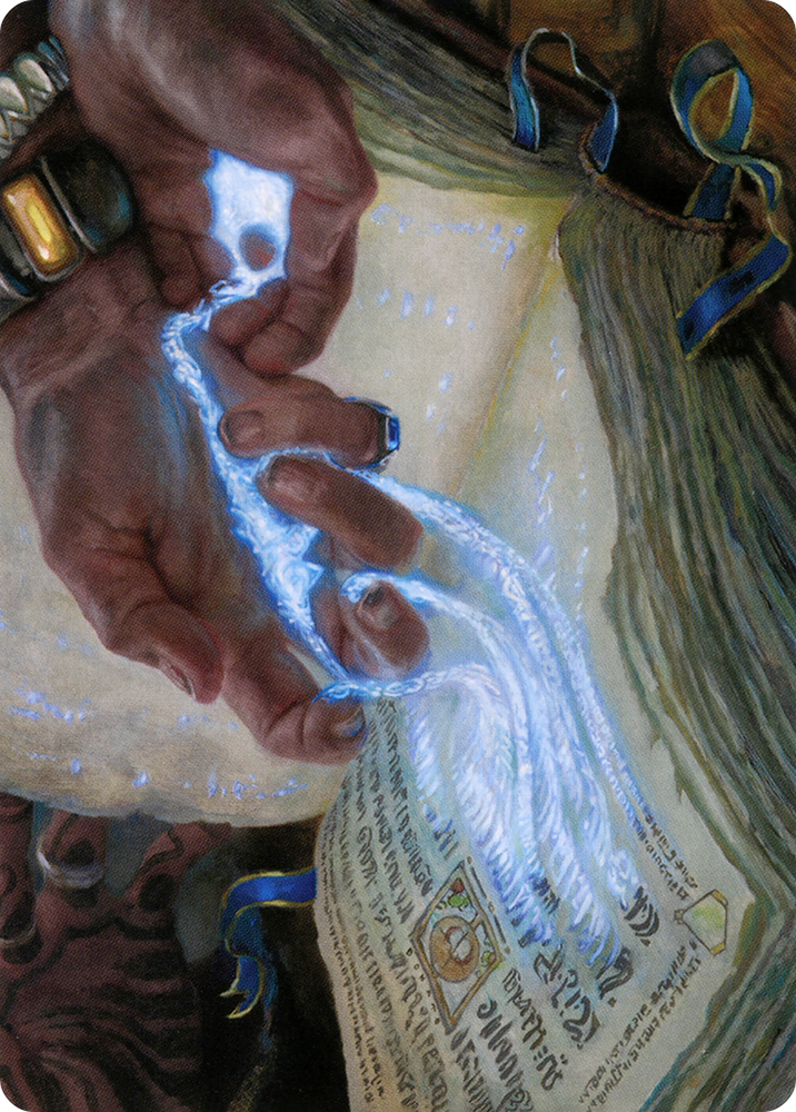 Mystic Redaction Art Card [Modern Horizons 2 Art Series] Magic: The Gathering