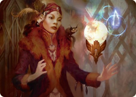 Misfortune Teller Art Card [Streets of New Capenna Art Series] Magic: The Gathering