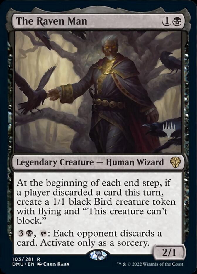 The Raven Man (Promo Pack) [Dominaria United Promos] Magic: The Gathering