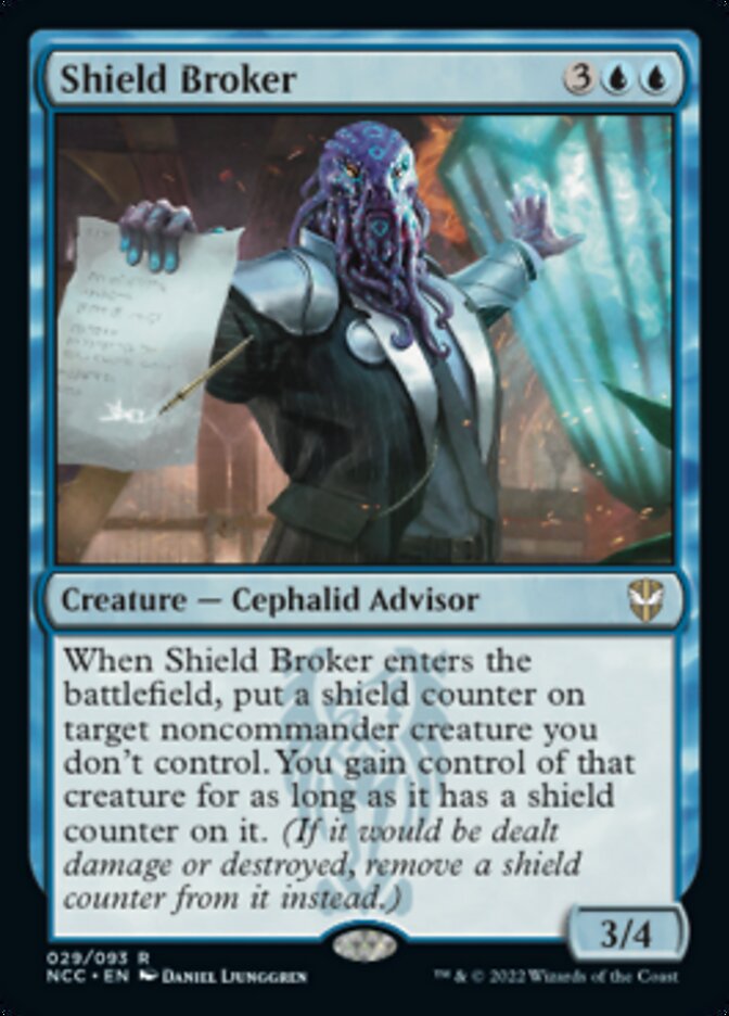 Shield Broker [Streets of New Capenna Commander] Magic: The Gathering