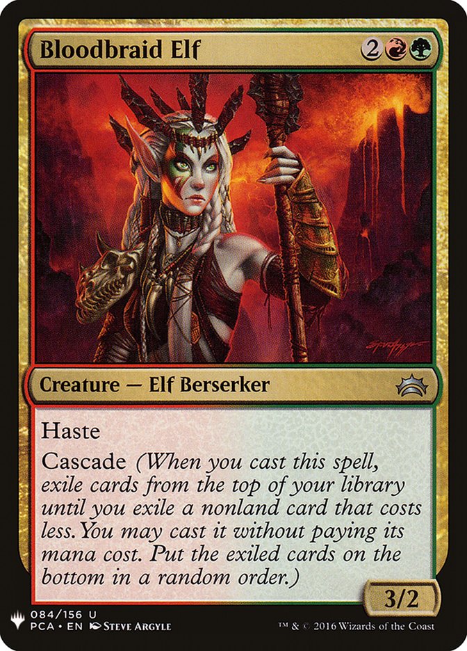 Bloodbraid Elf [Mystery Booster] Magic: The Gathering