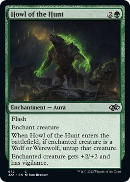 Howl of the Hunt [Jumpstart 2022] Magic: The Gathering
