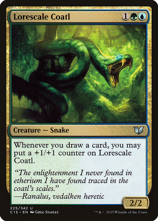 Lorescale Coatl [Commander 2015] Magic: The Gathering