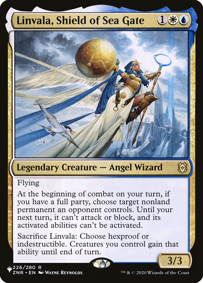 Linvala, Shield of Sea Gate [The List] Magic: The Gathering