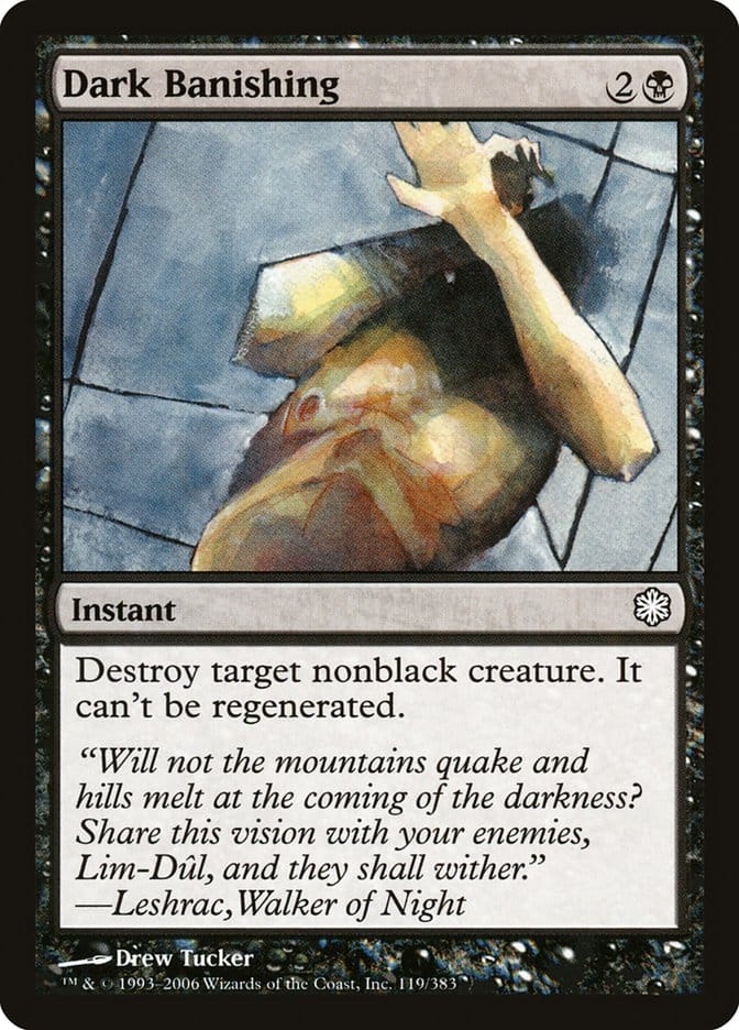 Dark Banishing [Coldsnap Theme Decks] Magic: The Gathering