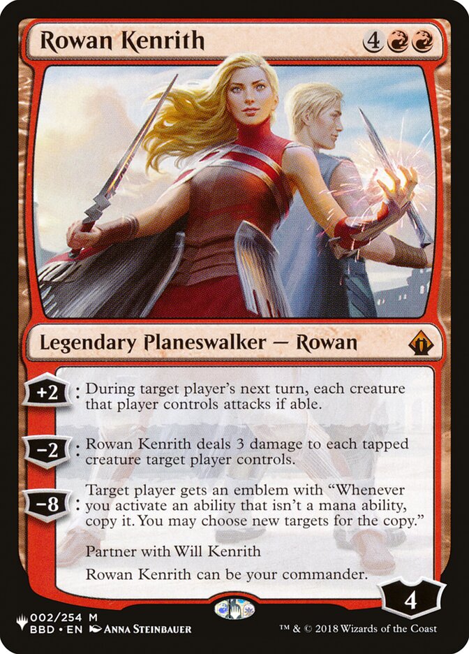 Rowan Kenrith [The List] Magic: The Gathering