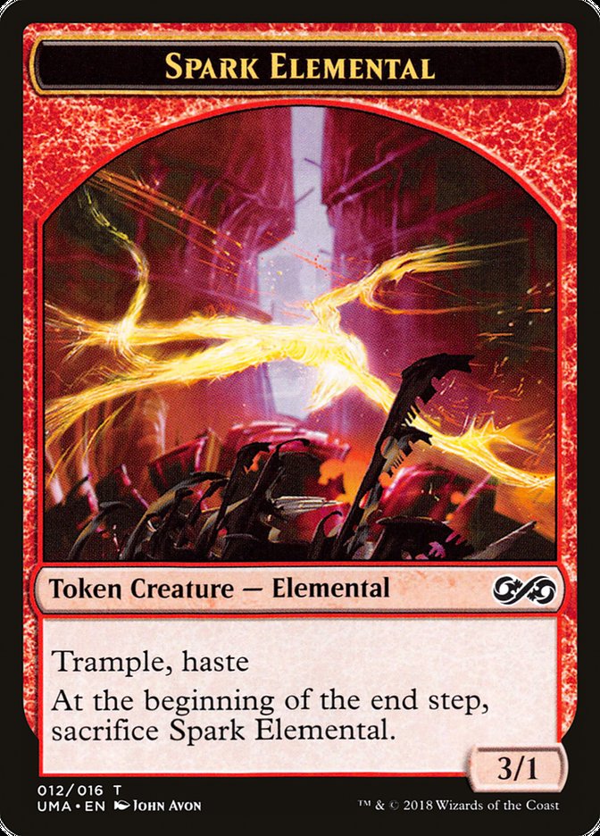 Spark Elemental Token [Ultimate Masters Tokens] Magic: The Gathering