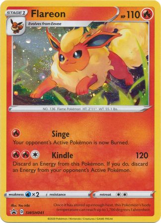 Flareon (SWSH041) [Sword & Shield: Black Star Promos] Pokémon