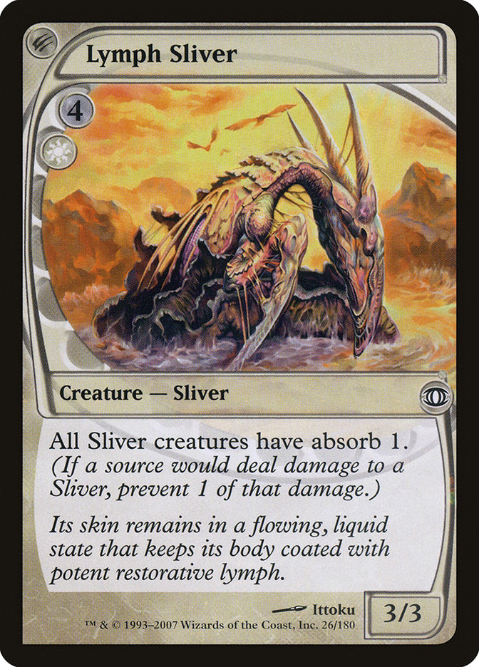 Lymph Sliver [Future Sight] Magic: The Gathering
