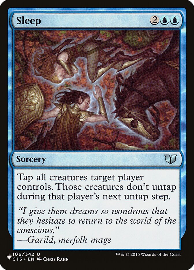 Sleep [The List] Magic: The Gathering