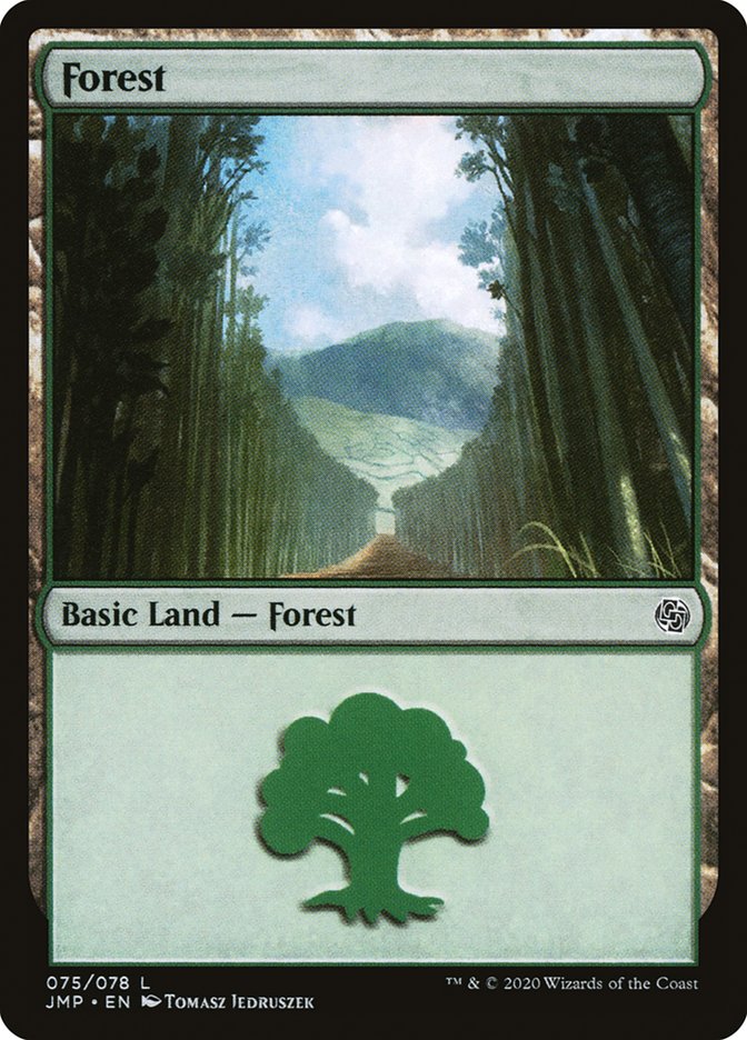 Forest (75) [Jumpstart] Magic: The Gathering
