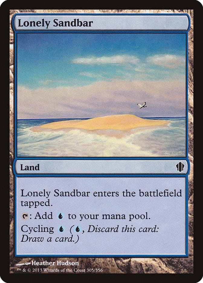 Lonely Sandbar [Commander 2013] Magic: The Gathering