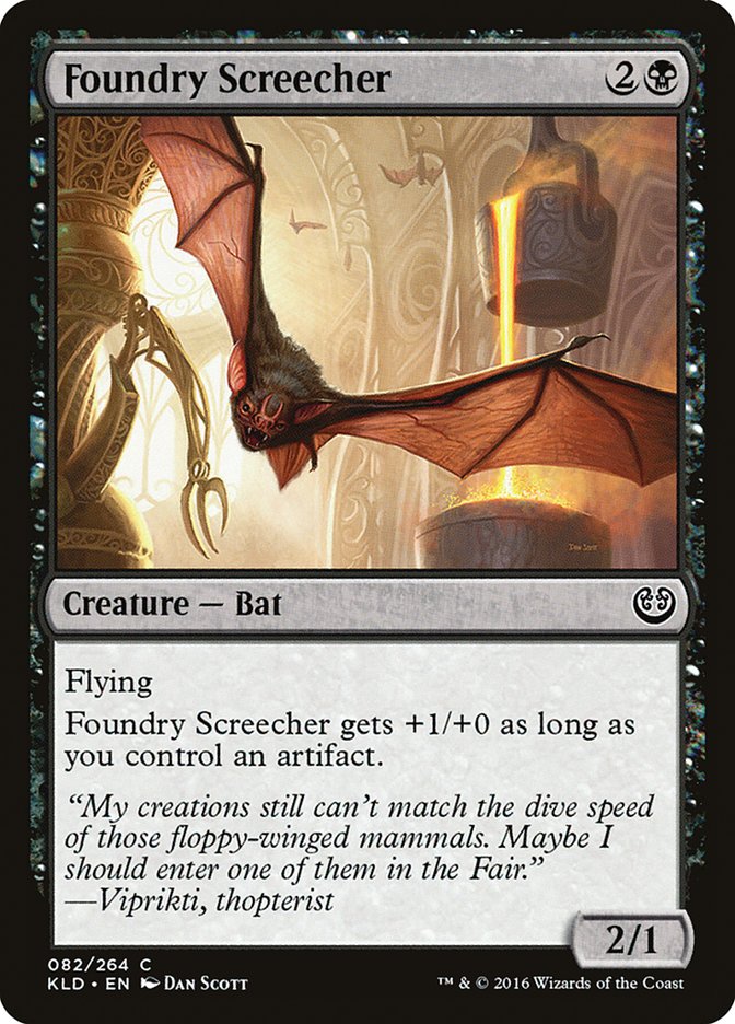 Foundry Screecher [Kaladesh] Magic: The Gathering