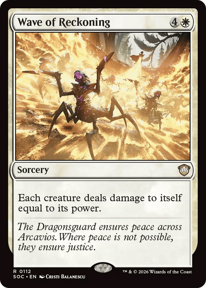 Wave of Reckoning [Secrets of Strixhaven Commander]