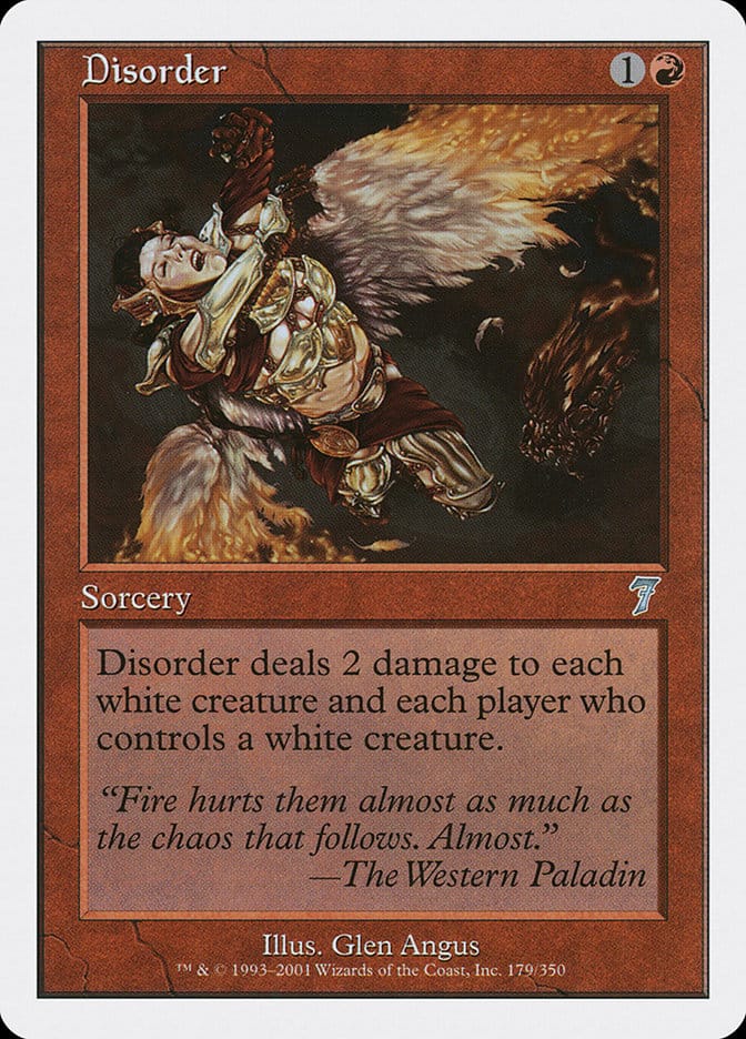 Disorder [Seventh Edition] Magic: The Gathering