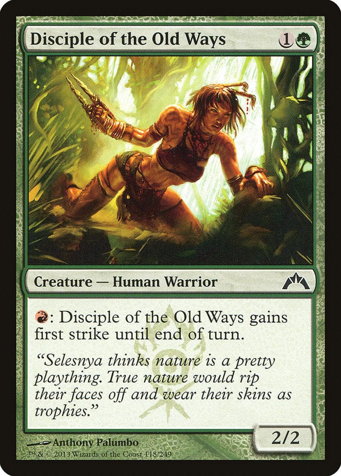 Disciple of the Old Ways [Gatecrash] Magic: The Gathering