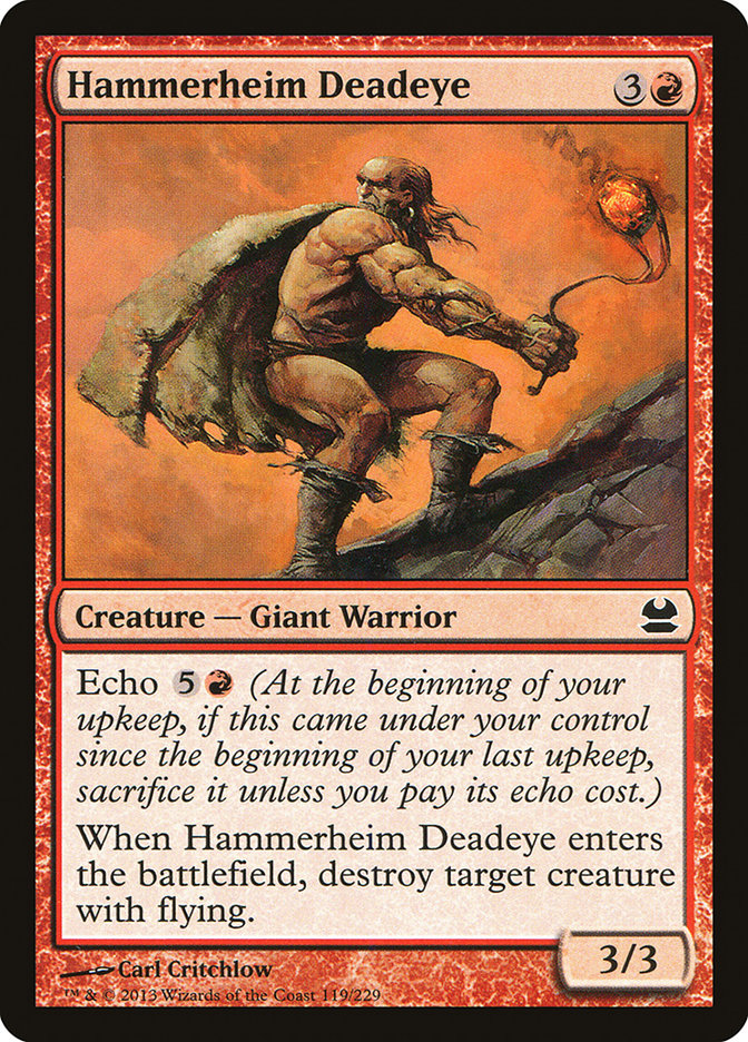 Hammerheim Deadeye [Modern Masters] Magic: The Gathering