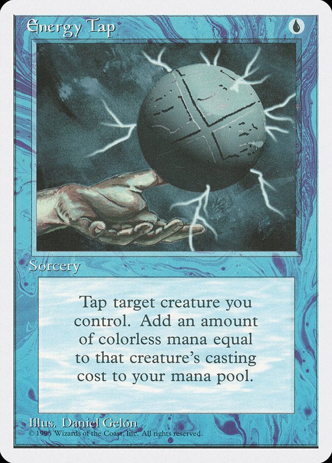 Energy Tap [Fourth Edition] Magic: The Gathering