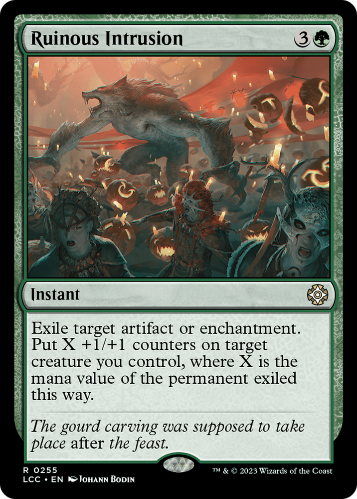 Ruinous Intrusion [The Lost Caverns of Ixalan Commander] Magic: The Gathering