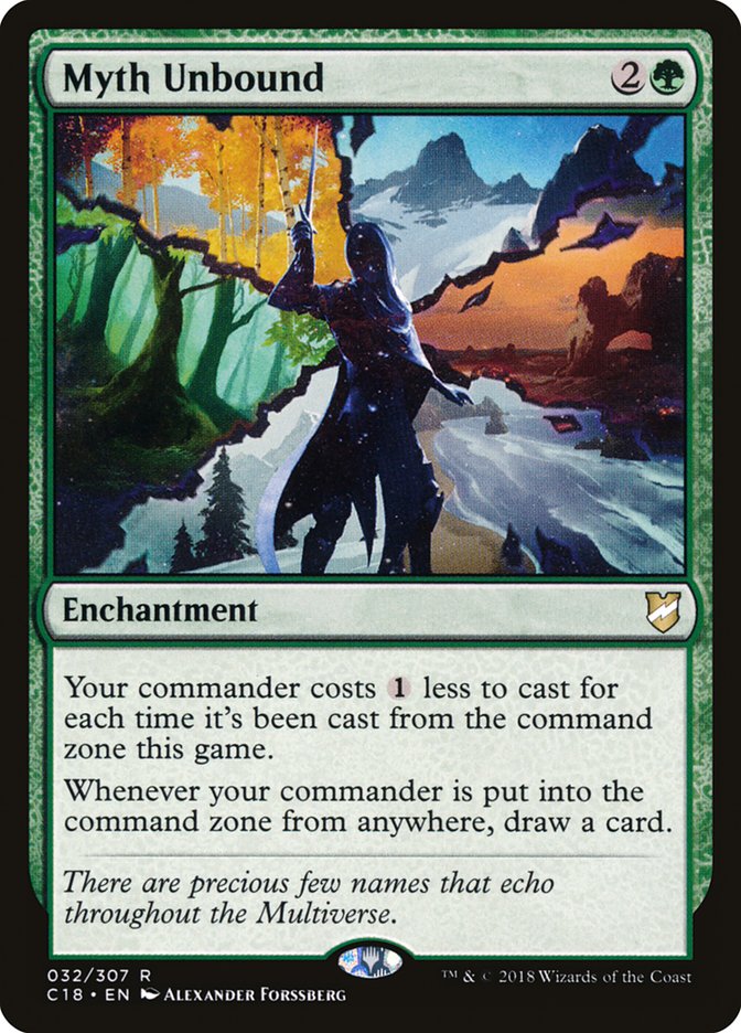 Myth Unbound [Commander 2018] Magic: The Gathering